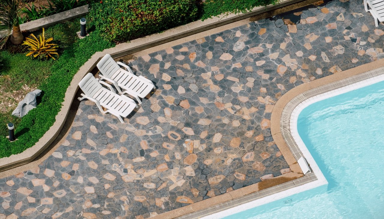 Creative Design Ideas for Resurfaced Concrete Patios and Pool Areas